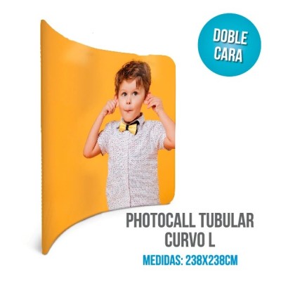 Photocall Tube Curvo L