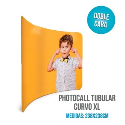 Photocall Tube Curvo XL