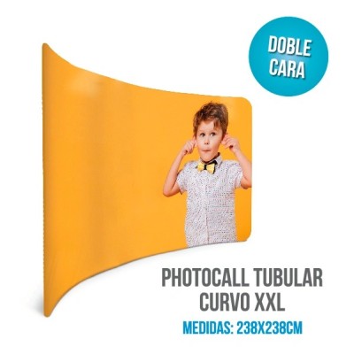 Photocall Tube Curvo 6M