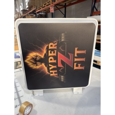 Banderola Luminosa Cantos Redondos