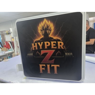 Banderola Luminosa Cantos Redondos