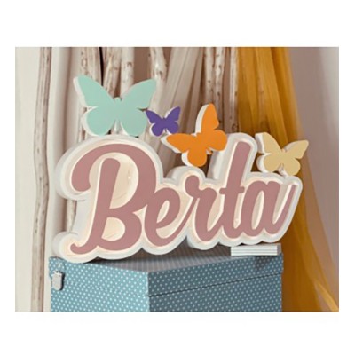 Caja luz de corcho modelo nombre