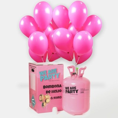 Pack Helio Maxi Globos Rosa