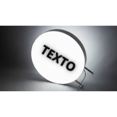 Banderola luminosa redonda económica - Tu Fiesta Mola Mazo