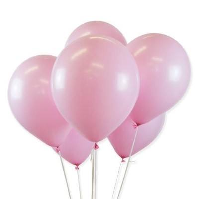 Globos DECO Látex 28cm Rosa Baby