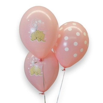 Globos Dumbo Rosa Baby