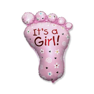 Globos de foil Pie Niña