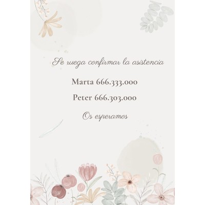 Invitaciones Bautizo