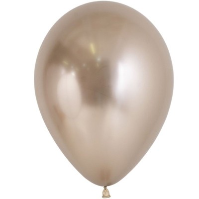 Globos Redondos Reflex Champagne