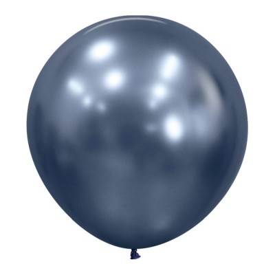 Globos Látex Reflex Azul Galaxy