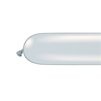 Globos Modelar 350Q Plata Qualatex