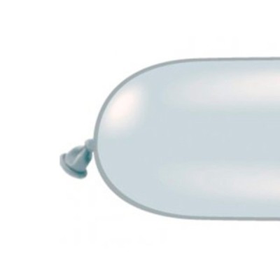 Globos Modelar 350Q Plata Qualatex