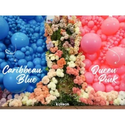 Globos Standard Azul Caribe Kalisan