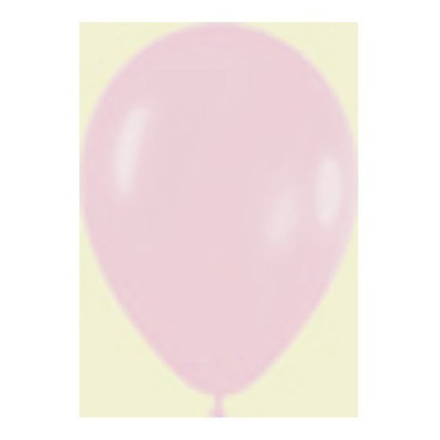 Globos Redondos Pastel Mate Rosado