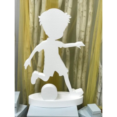 Figura corcho Futbolista Niño