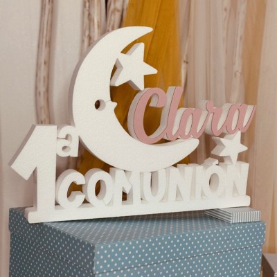 Luna Comunión Personaliza Rosa
