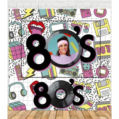 Photocall Fiesta 80s