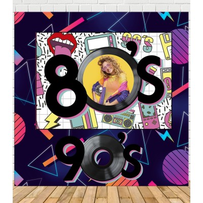 Photocall Fiestas 80s & 90s