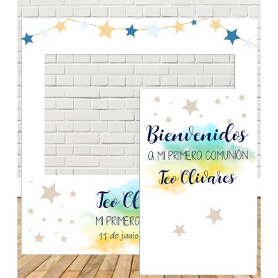 Photocall  Comunión Marinero