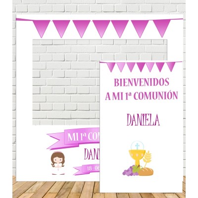 Instagram Marco Comunión de Polaroid Niña - Tu Fiesta Mola Mazo