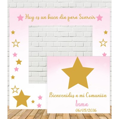 Photocall Comunión Sonrie