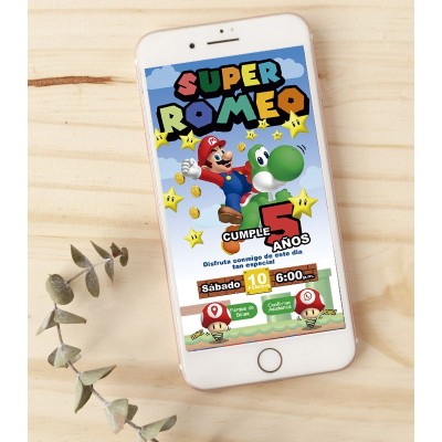 Invitación Digital de Cumpleaños