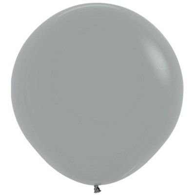 Globos Látex 24" (61Cm) Gris Urbano