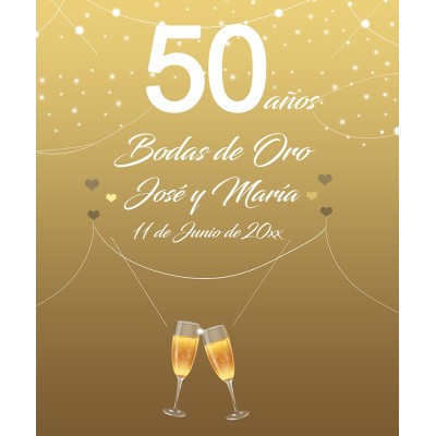 Photocall Bodas de Oro