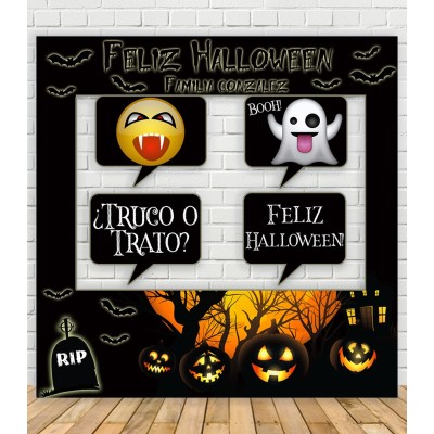 Photocall Halloween Personalizado