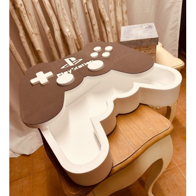 Caja regalo con forma de mando de play Tu Fiesta Mola Mazo