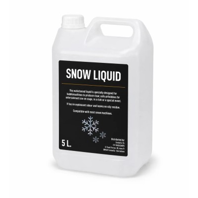 líquido para máquinas de nieve.