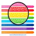 Globos para globoflexia color variados con lunares 260 q