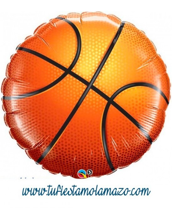  Globo de foil pelota basket