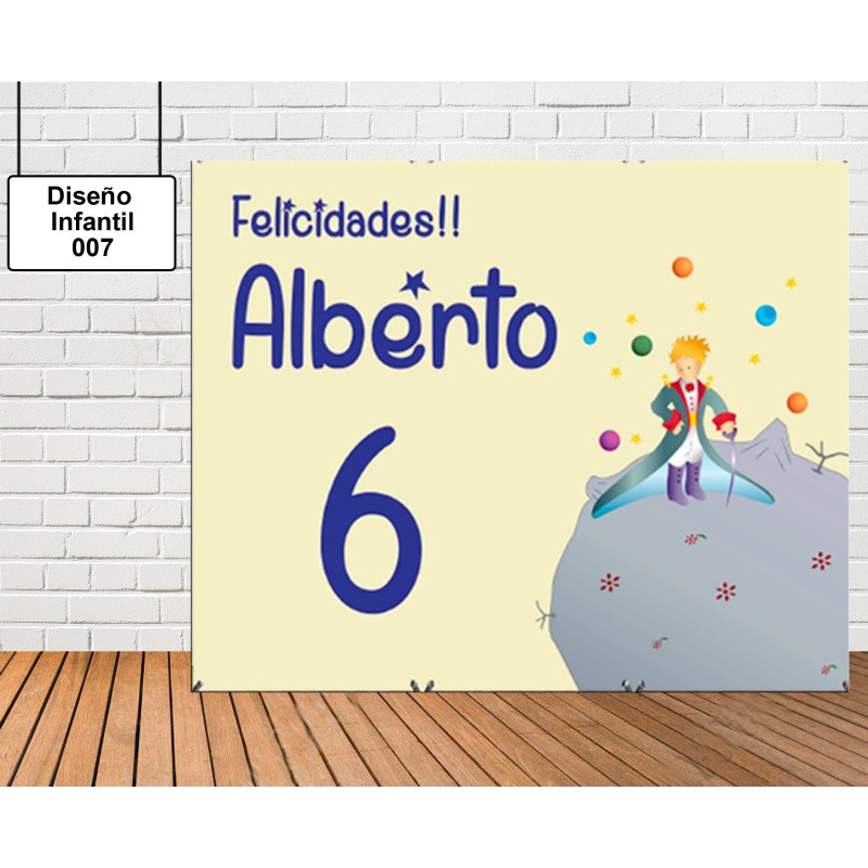 Photocall Diseño Infantil del Principito Photocall Diseño Infantil del Principito