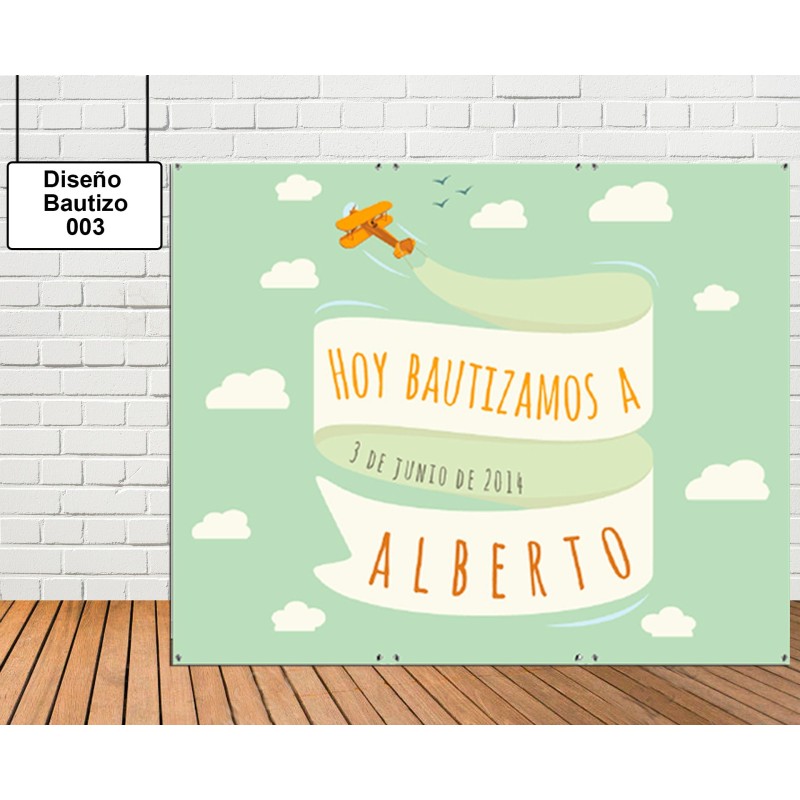 Diseño de bautizo de avión Diseño de bautizo de avión
