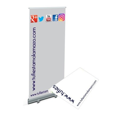 Lona de Roll up de 100x206 cm.