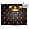 Lona de Photocall de 200X200 cm.