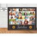 Photocall Diseño de Cumpleaños de Collage