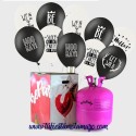Pack Helio Maxi + 50 Globos COOL