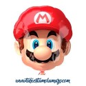 Globos de foil supershape Cabeza Mario
