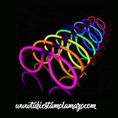 Pulseras Luminosas fluorescente para fiestas - Tu Fiesta Mola Mazo