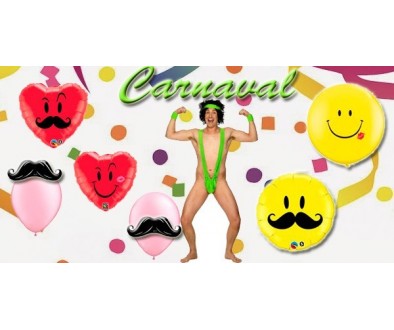Globos, photocall y confeti para Carnaval - Tu Fiesta Mola Mazo